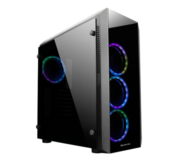 CHIEFTEC GL-02B-OP Scorpion II Mid Tower 4xRGB fan - 668297 - zdjęcie